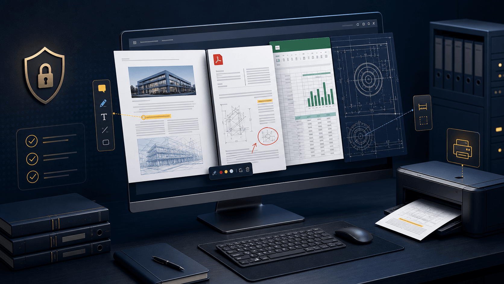 Работа с библиотекой Document Viewer – поддержка PDF, Office и CAD форматов с встроенными аннотациями, поиском и печатью: Практическое руководство