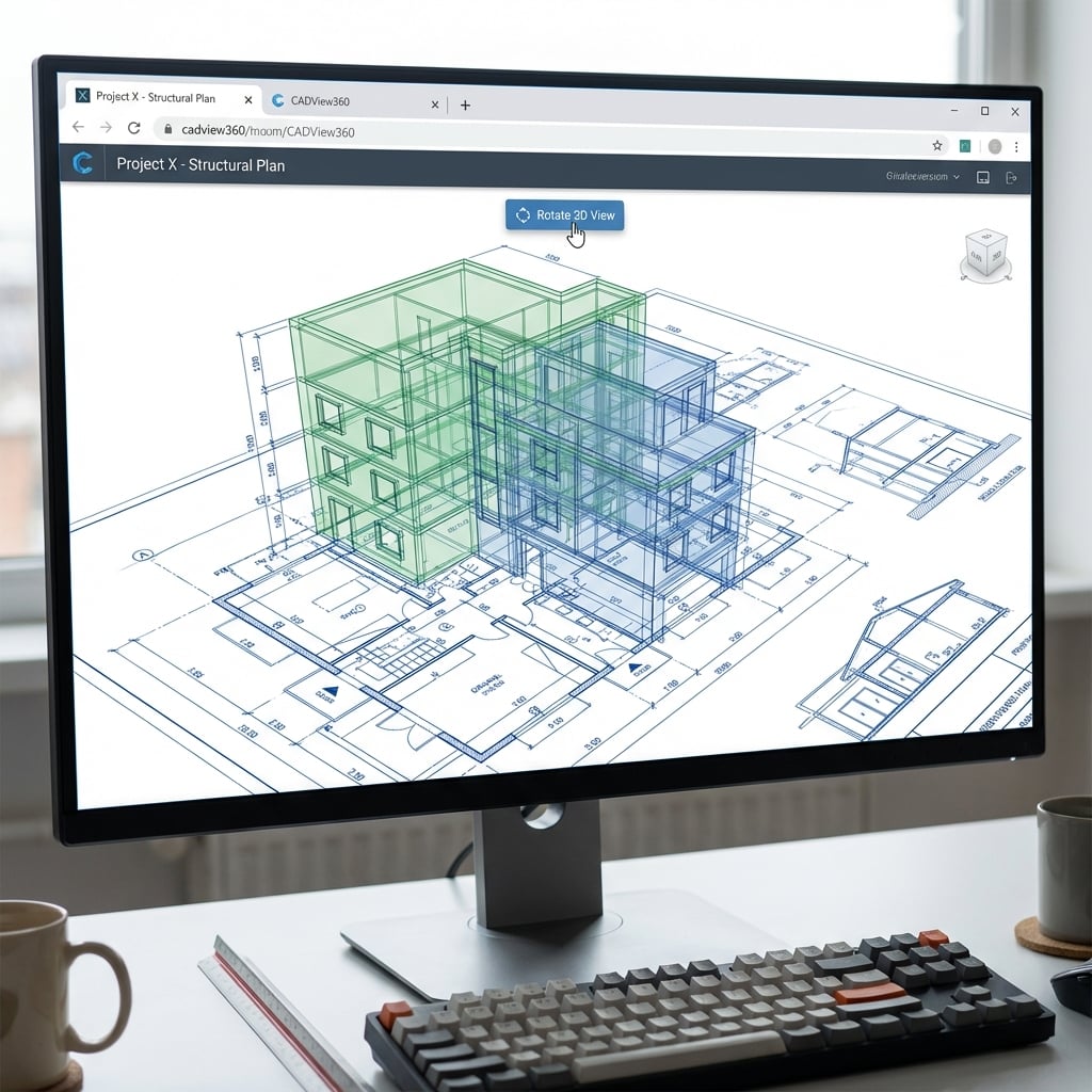 Работа с комплексными CAD‑ и инженерными чертежами в браузере