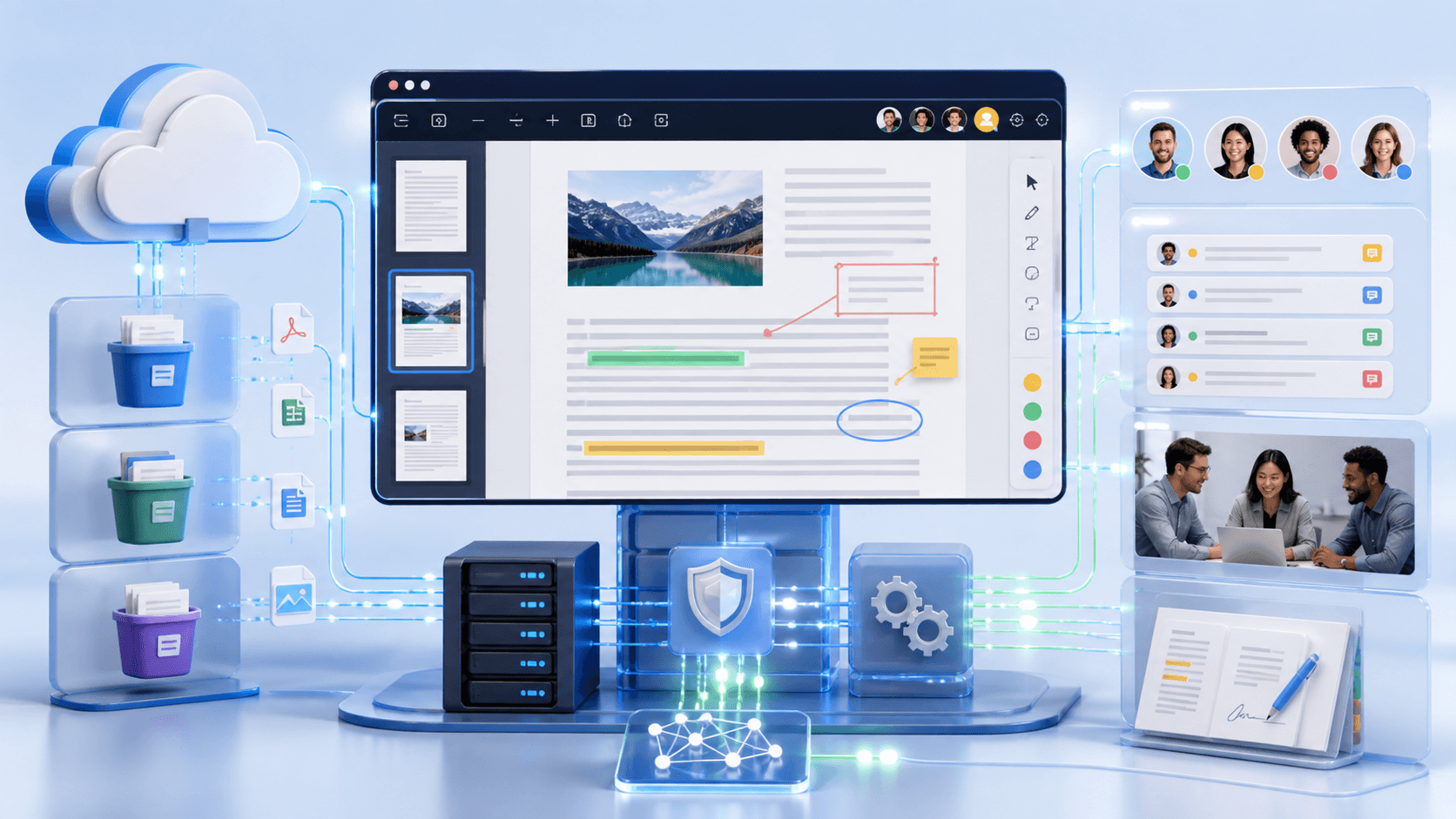 Интеграция SDK просмотрщика документов с облачным хранилищем и платформами совместной работы
