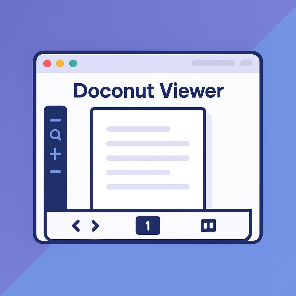 Doconut Viewer Interface Example