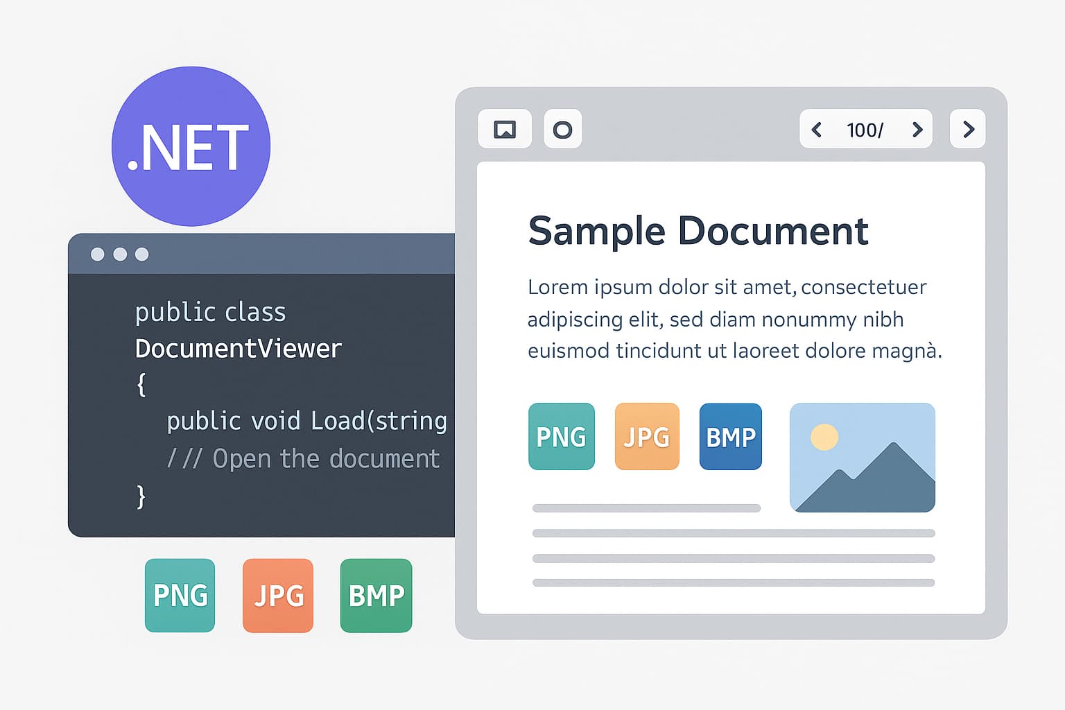 NET Image Document Viewer