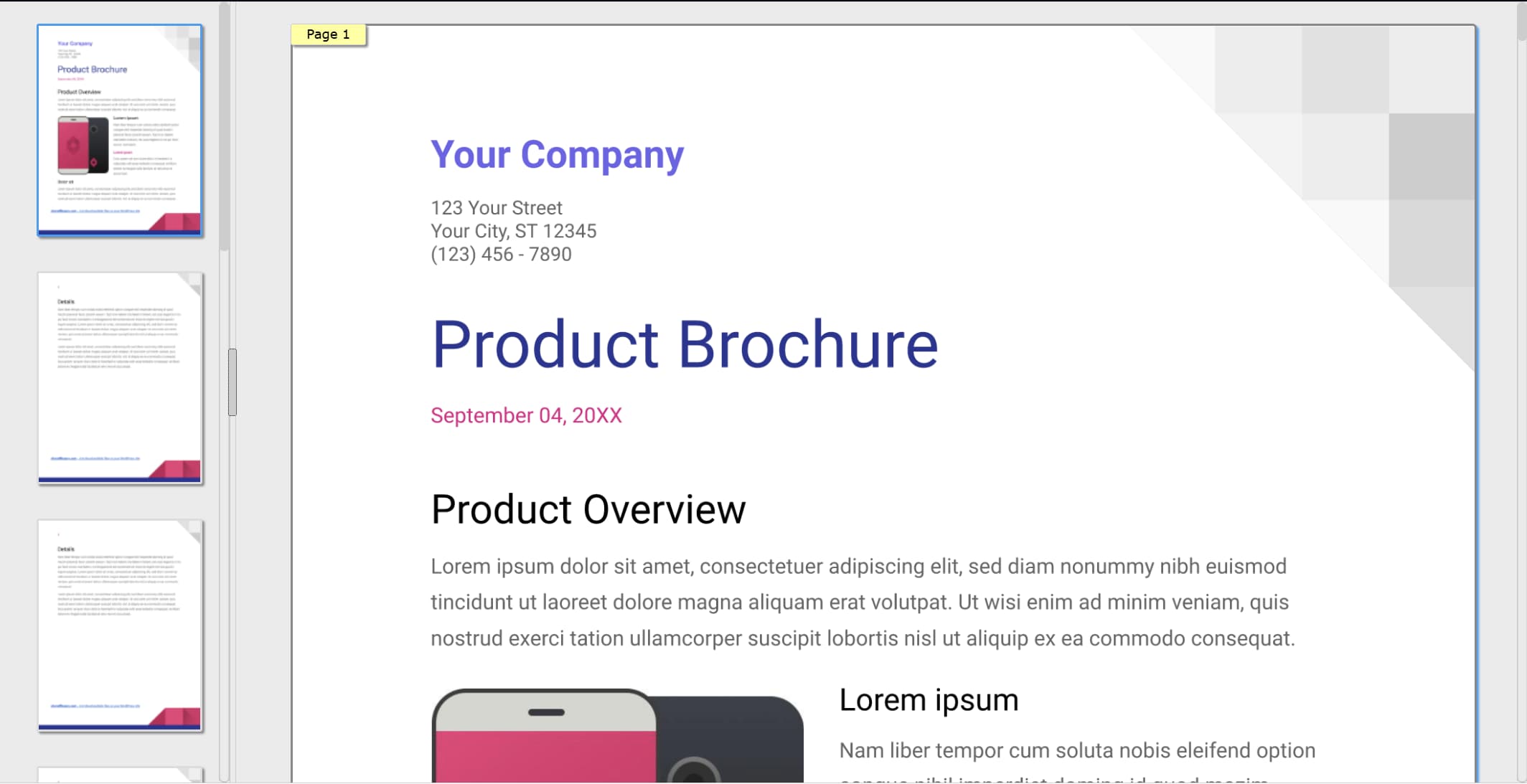 Live Demo Preview
